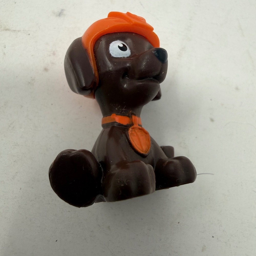 Paw Patrol Zuma Mini Figure Brown Dog Orange Helmet Spin Master 16672 70602AKFY